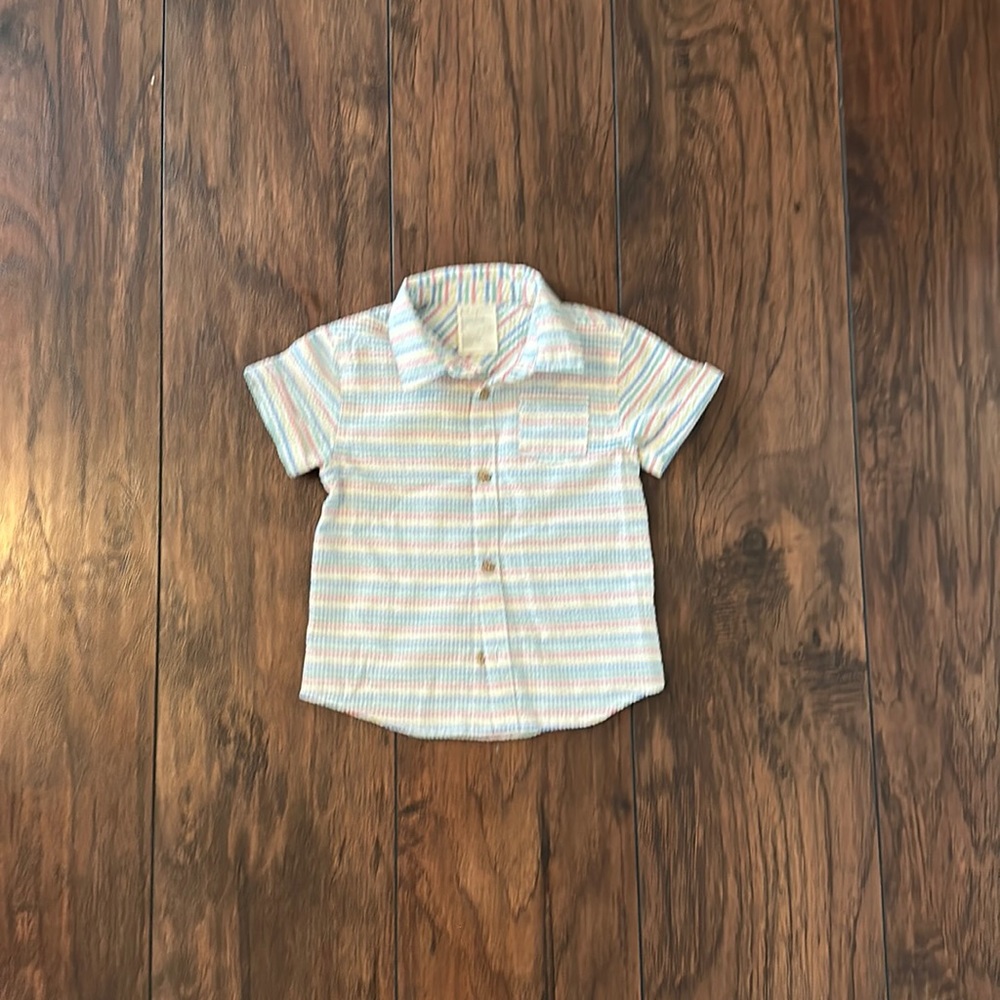 First Impressions Button Down